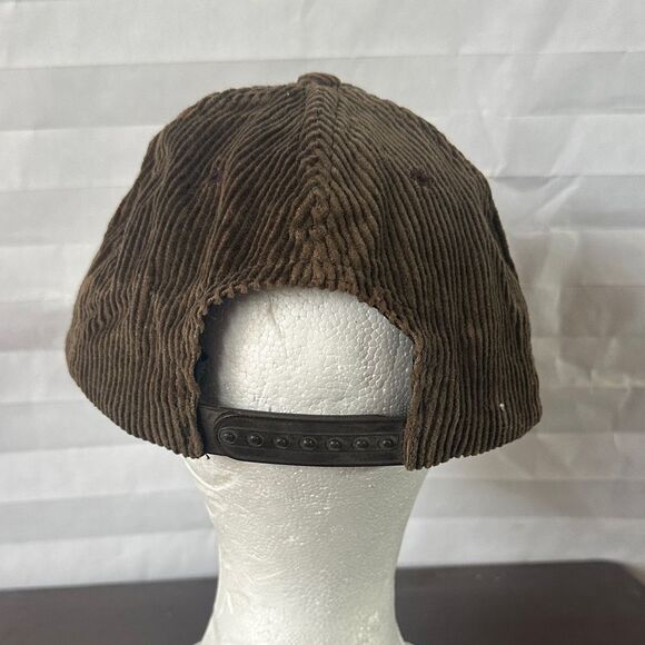 Brown Corduroy Cap with Bart Simpson Embroidered - Picture 3 of 5